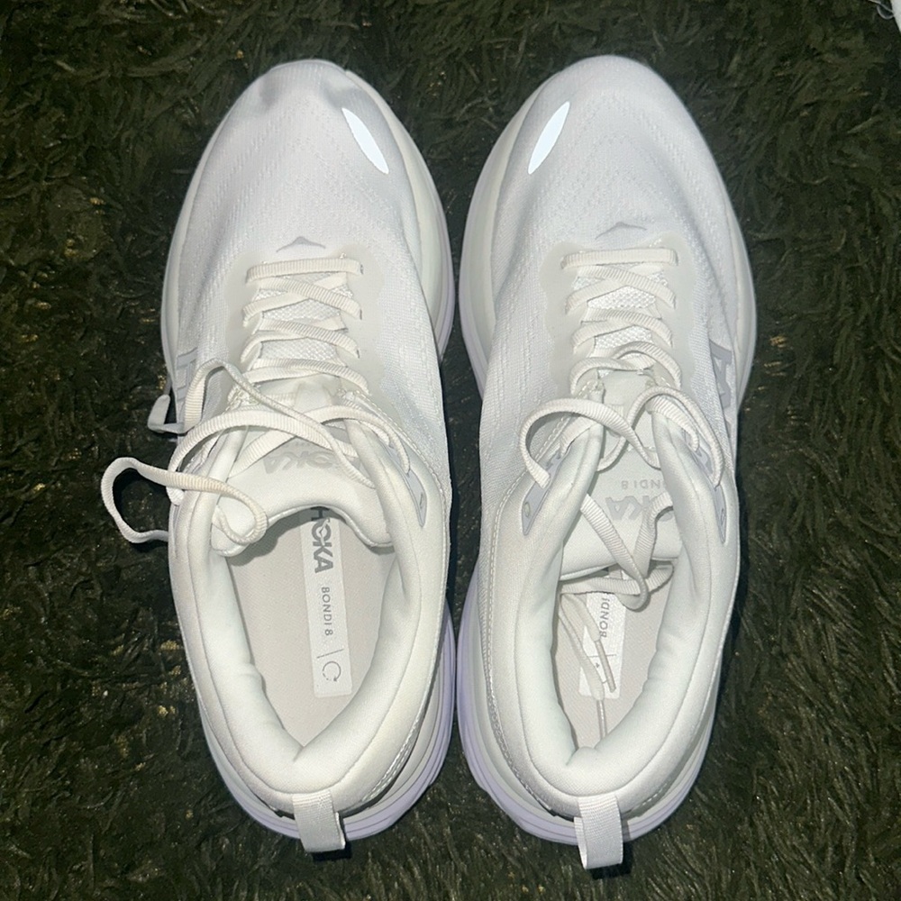 White Hokas